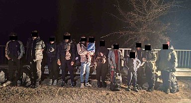 Kırklareli'nde 190 kaçak göçmen yakalandı
