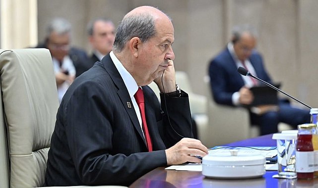 KKTC Cumhurbaşkanı Tatar: "Kıbrıs konusuna adil ve kalıcı bir uzlaşmanın bulunabilmesi açısından sizlerin desteğini çok önemsiyorum"
