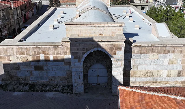 Konya Kadınhanı'nda Raziye Sultan Kervansarayında restorasyon çalışması