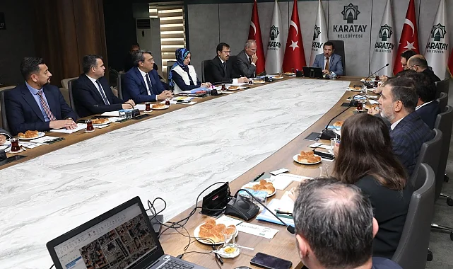 Konya Karatay'da 2024 yılı değerlendirildi
