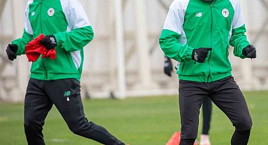 Konyaspor'da, Hatayspor maçı hazırlıkları sürüyor