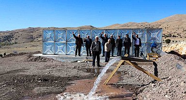 Korkuteli Taşkesiği'ne kapalı devre sulama sistemi kuruldu