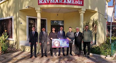 Köyceğiz Kaymakamı Maslak, Türkiye ikincisi olan takımı ödüllendirdi