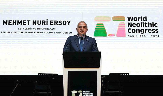 Kültür ve Turizm Bakanı Ersoy: "Çalışmalar Anadolu'nun dünya genelinde neolitik dönemin ilk ortaya çıktığı çekirdek bölgelerden biri olduğunu ortaya çıkarmıştır"