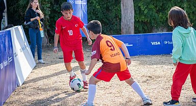 Kuşadası'nda çocuklar olimpik spor dallarıyla tanıştı