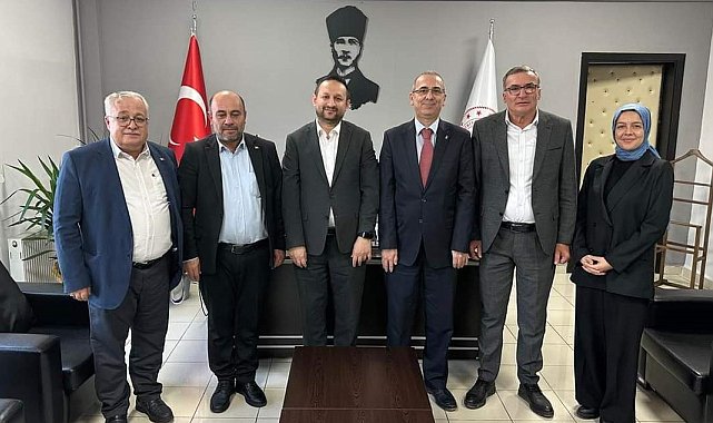 Kütahya İl Sağlık Müdürü Ensar Durmuş'a tebrik ziyareti
