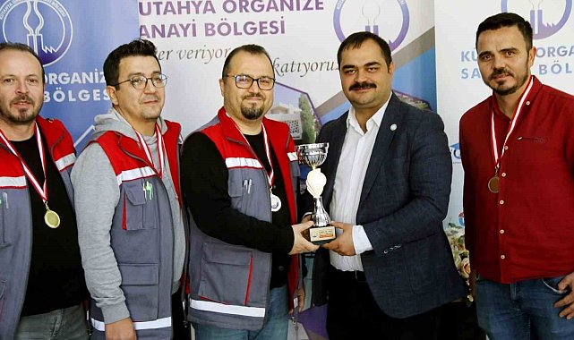Kütahya OSB'de 'Tavla Turnuvası'nın şampiyon belli oldu