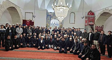 Kütahya'da aday din görevlileri sabah namazında buluştu