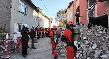 Kütahya'da deprem tatbikatı