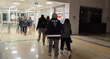 Kütahya'da fuhuş operasyonunda 9 kişi gözaltına alındı