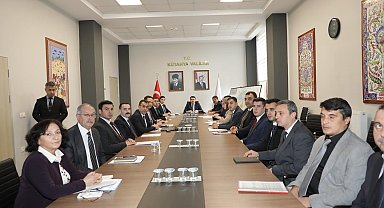 Kütahya'da ilçelerin ve köylerin ihtiyaçları masaya yatırıldı