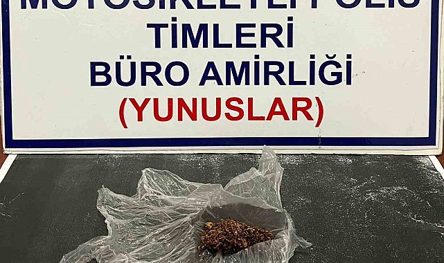 Kütahya'da Yunus Timleri şahsın üzerinde bonzai ele geçirdi