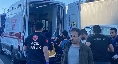 Mahkumları taşıyan cezaevi aracı TEM'de kazaya karıştı: 5 yaralı