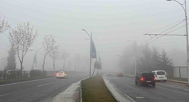 Malatya'da sis etkili oldu