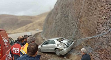 Malatya'da trafik kazası: 1 yaralı