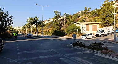 Manavgat'ta motosiklet ile otomobil kavşakta çarpıştı: 1 yaralı