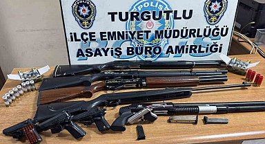 Manisa'da havaya ateş açan şehir eşkiyaları tutuklandı