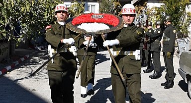 Manisa'da Kıbrıs Gazisi Çam'a askeri son görev!