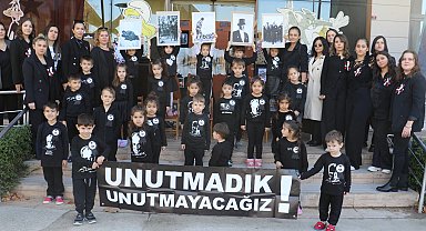 Manisa'da minikler Ata'sını özlemle andı