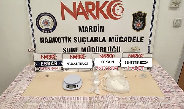 Mardin'de uyuşturucu operasyonunda 2 kişi tutuklandı