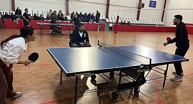 Masa tenisinin kalbi Tekman'da atıyor