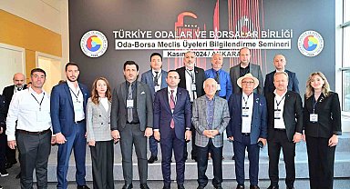 MATSO yönetimi ve meclis üyeleri TOBB seminerine katıldı