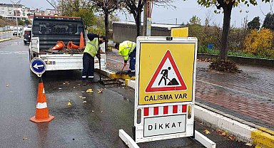 Mazgal ve menfez temizliği yapılıyor