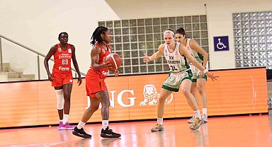 Melikgazi Kayseri Basketbol deplasmanda galibiyetle döndü