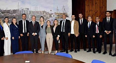 Mersin GİAD yönetiminin KKTC temasları sürüyor