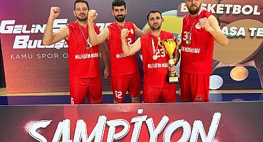 Mersin Milli Eğitim Müdürlüğü, basketbolda Türkiye ikincisi oldu
