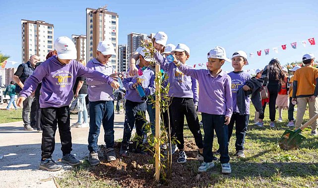Mersin'de 30 dönümlük 'Defne Koruluğu' oluşturuluyor