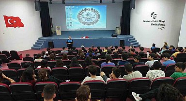 Mersin'de öğrenciler 'güvenlik' konusunda bilgilendirildi