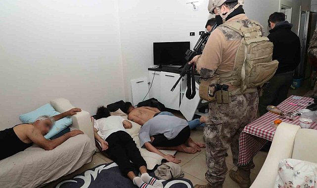 Mersin'de organize suç örgütü operasyonu: 7 şüpheli yakalandı