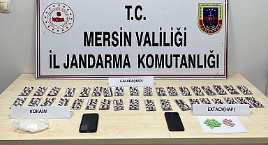 Mersin'de uyuşturucu ticareti yapan 4 şüpheli yakalandı