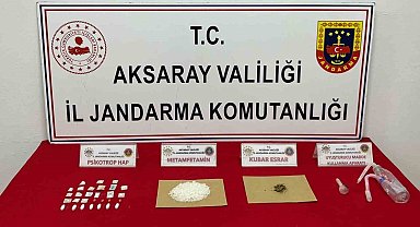 Mersin'den Aksaray'a uyuşturucu sevkiyatını jandarma engelledi
