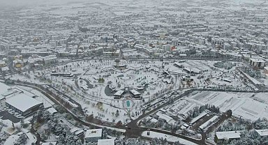 Mevsimin ilk karı yağdı, Elazığ beyaza büründü