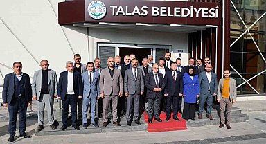 MHP Kocasinan Teşkilatı'ndan Başkan Yalçın'a ziyaret