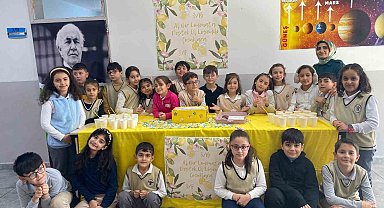 Minik yüreklerden örnek bağış