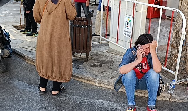 Motosiklete çarpan otomobil sürücüsü kaza sonrası gözyaşlarına hakim olamadı