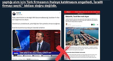 MSB'nin ihale seçiciliği iddialarına yanıt!