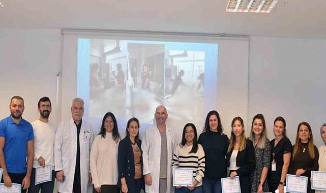 Muğla EAH'ta yoğun bakım hemşirelik sertifika eğitimi