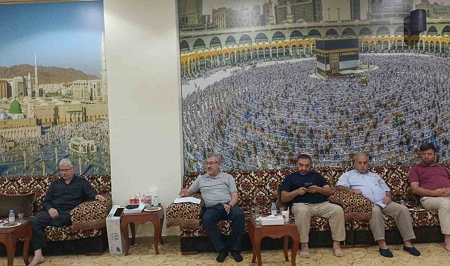 Muğla'dan yola çıkan Umre kafilesi Mekke'ye ulaştı