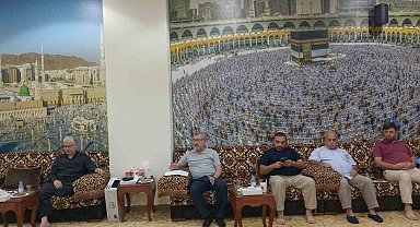 Muğla'dan yola çıkan Umre kafilesi Mekke'ye ulaştı