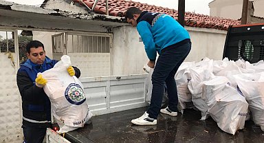 Muğla'da 17 bin 400 çuval odun dağıtıldı