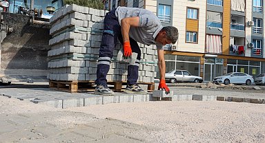 Muradiye'de sokaklar Yunusemre ile güzelleşiyor^
