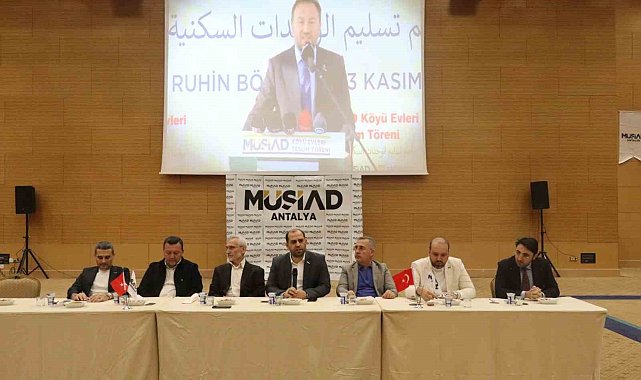 MÜSİAD Antalya Dost Meclisi Hasbihal ve VEFA Toplantısı