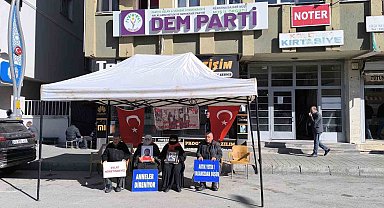 Muşlu ailelerin evlat nöbeti sürüyor
