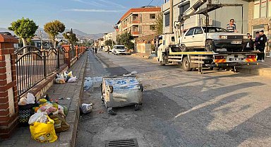 Nazilli'de otomobil takla attı: 4 yaralı