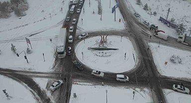 Nevşehir'de okullar tatil edildi