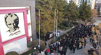 Odunpazarı Belediyesi Ata'sını unutmadı